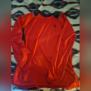 Spyder Active Men’s Light Weight ¼ Zip in Red